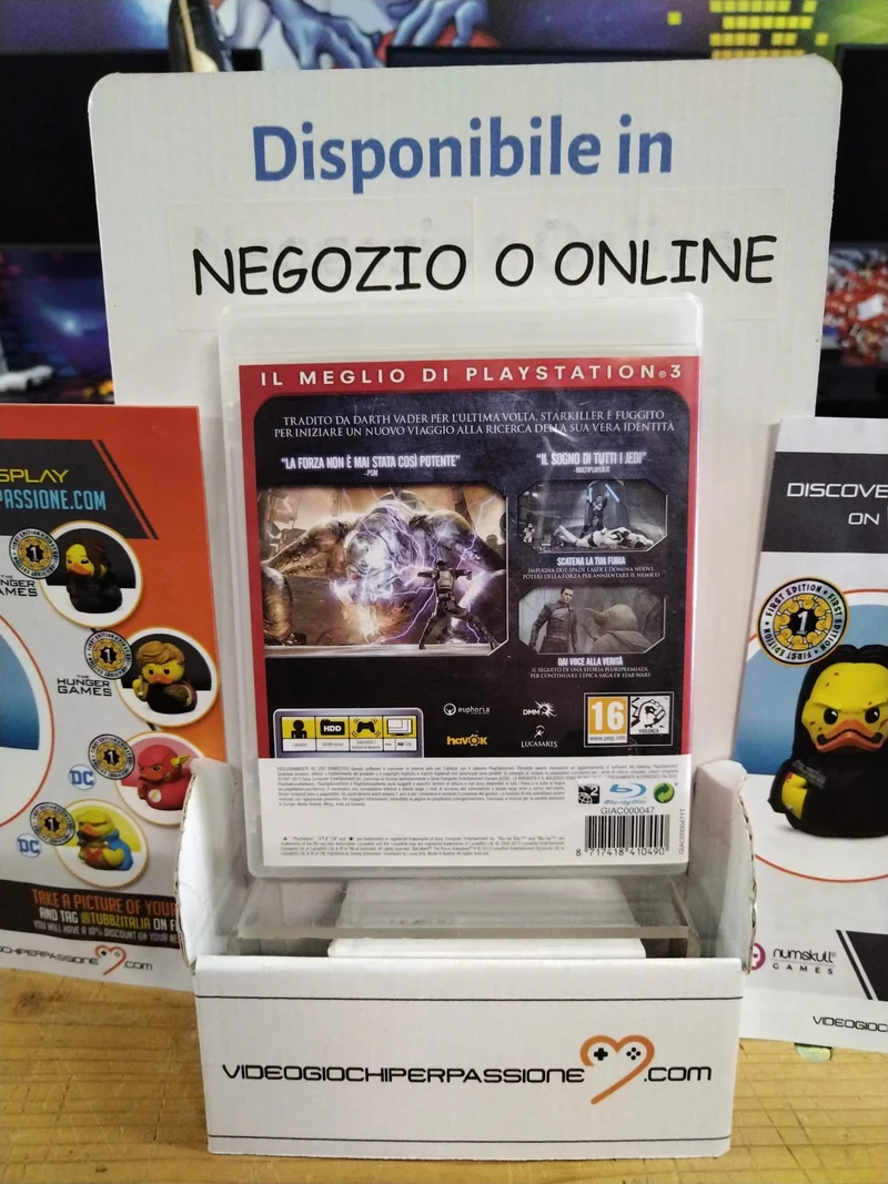 STAR WARS IL POTERE DELLA FORZA 2 PS3 (usato garantito)(versione ita.)