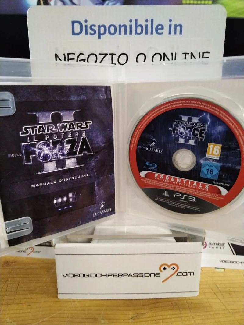 STAR WARS IL POTERE DELLA FORZA 2 PS3 (usato garantito)(versione ita.)