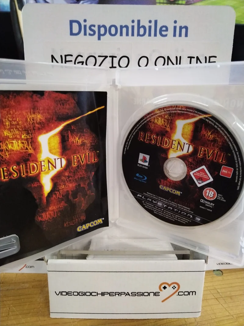 RESIDENT EVIL 5 PS3 (usato garantito)(versione ita.)