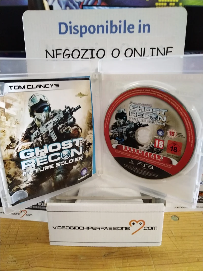 Tom Clancy's Ghost Recon Future Soldier Essentials PS3 (usato garantito)(versione ita.)