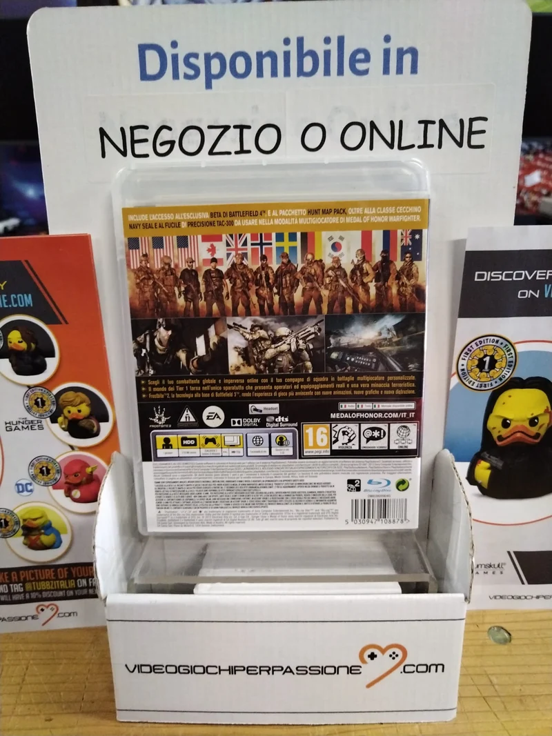 MEDAL OF HONOR WARFIGHTER LIMITED EDITION PS3 (usato garantito)(versione ita.)