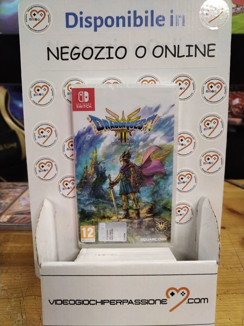 Dragon Quest III HD-2D Remake Nintendo Switch Edizione Italiana
