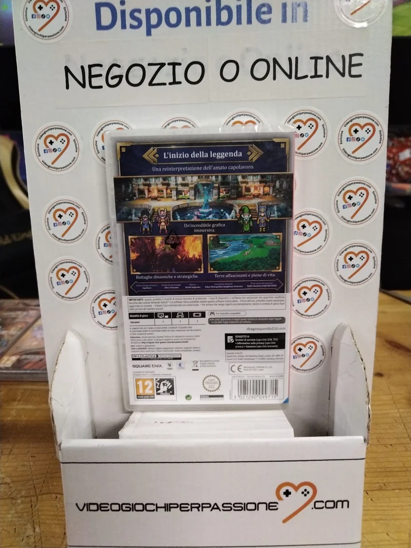 Dragon Quest III HD-2D Remake Nintendo Switch Edizione Italiana