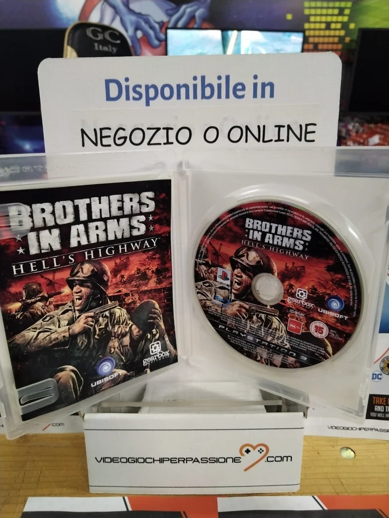 BROTHERS IN ARMS HELL'S HIGHWAY PS3 (usato garantito)(versione ita.)