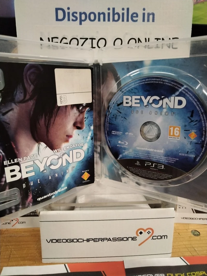 BEYOND DUE ANIME PS3 (usato garantito)(versione ita.)