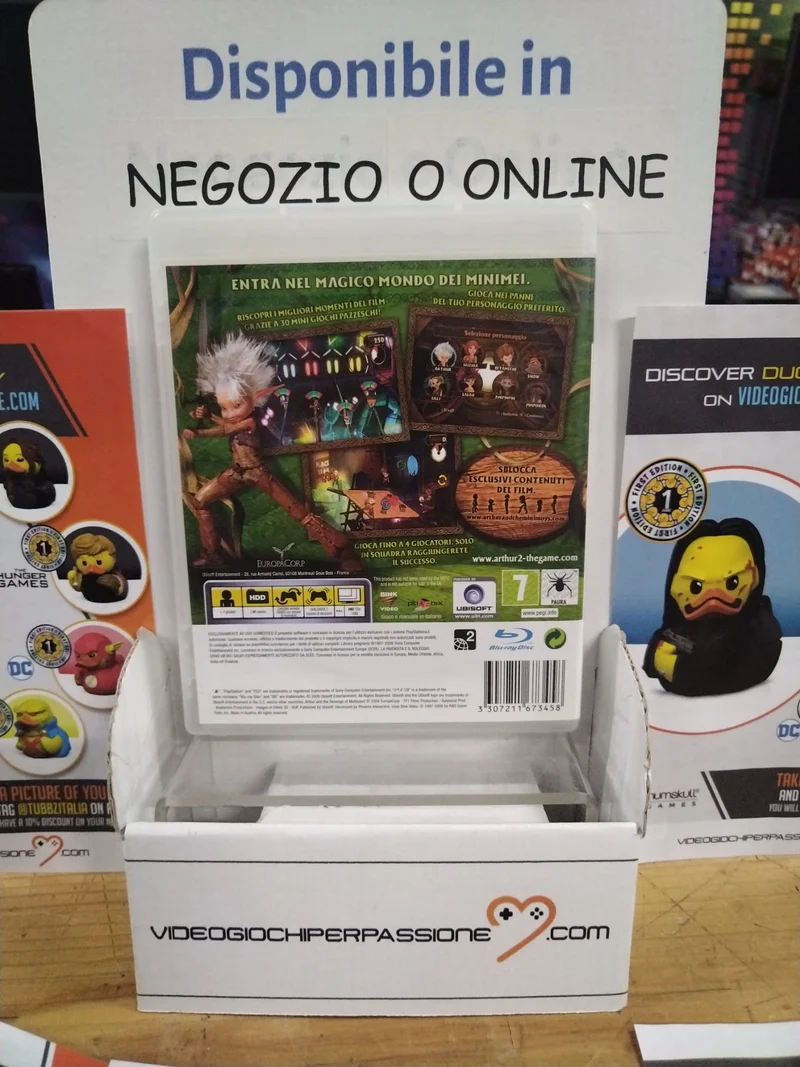 ARTHUR E LA VENDETTA DI MALTAZARD PS3 (usato garantito)(versione ita.)