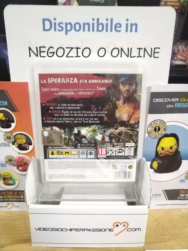 DEAD ISLAND RIPTIDE PS3 (usato garantito)( versione ita.)