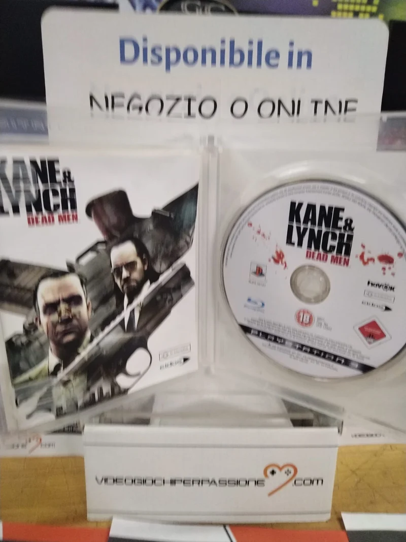 KANE E LYNCH DEAD MEN PS3 (usato garantito)(versione ita.)