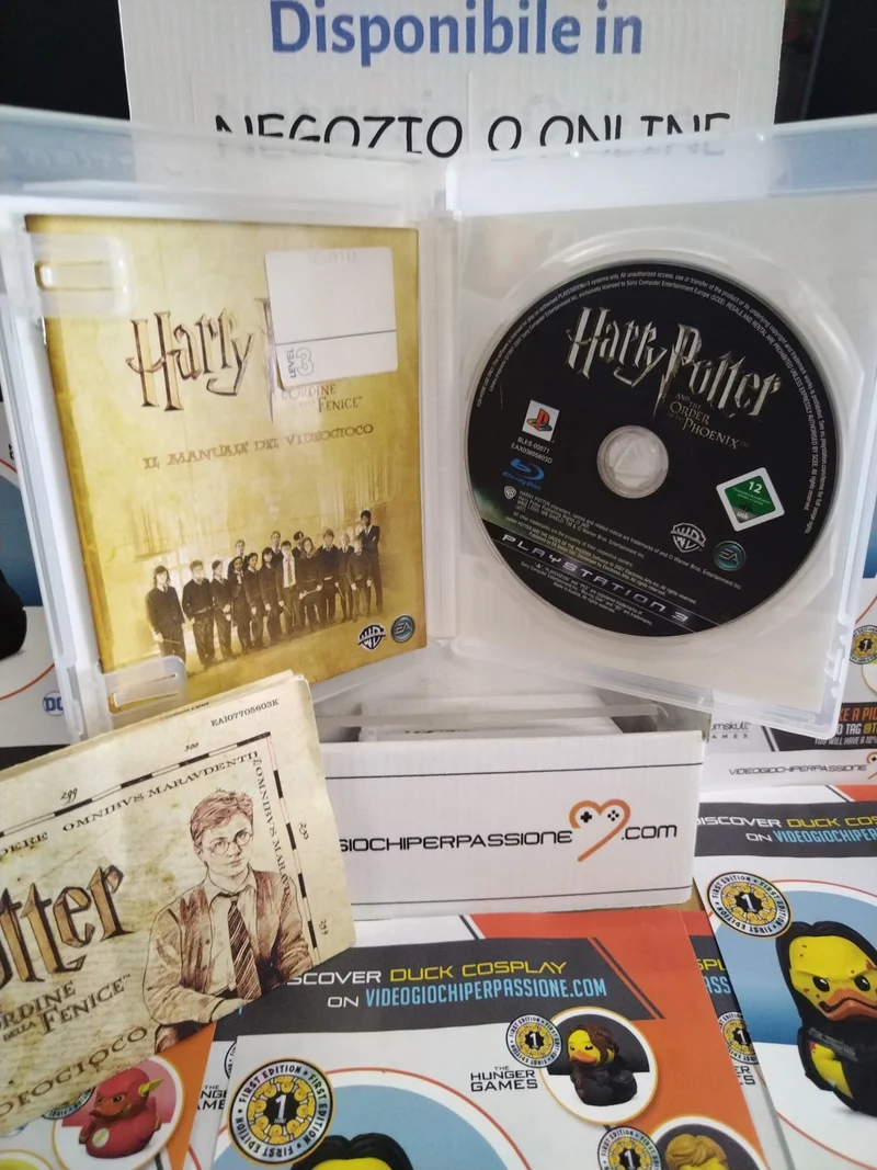 HARRY POTTER E L'ORDINE DELLA FENICE PS3 (usato garantito)(versione ita)
