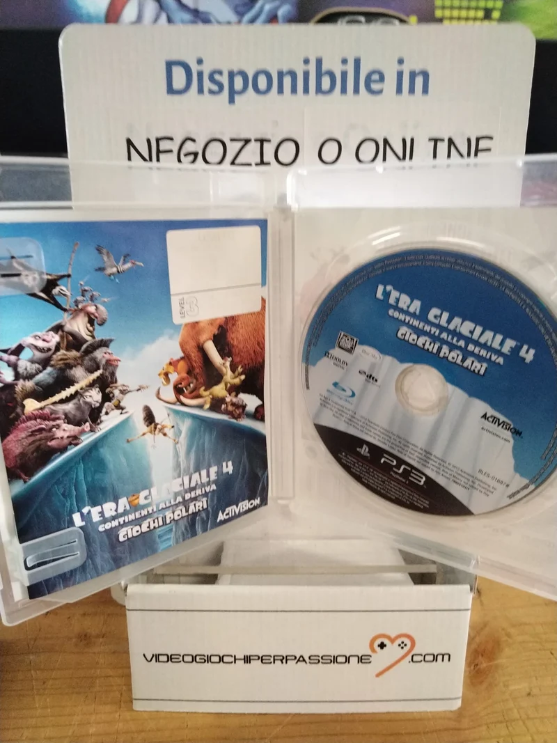 L'ERA GLACIALE 4 CONTINENTI ALLA DERIVA PS3 (usato garantito)(versione ita.)