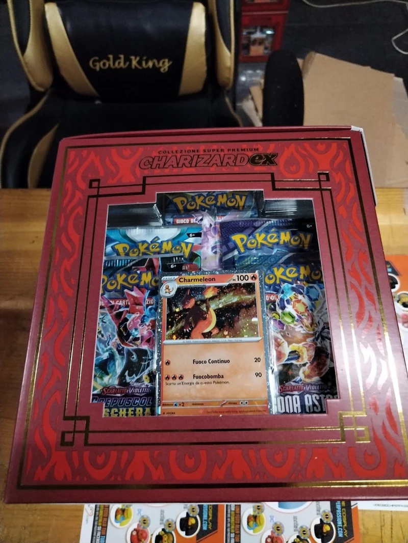 Pokemon Collezione Super Premium Charizard EX versione Italiana