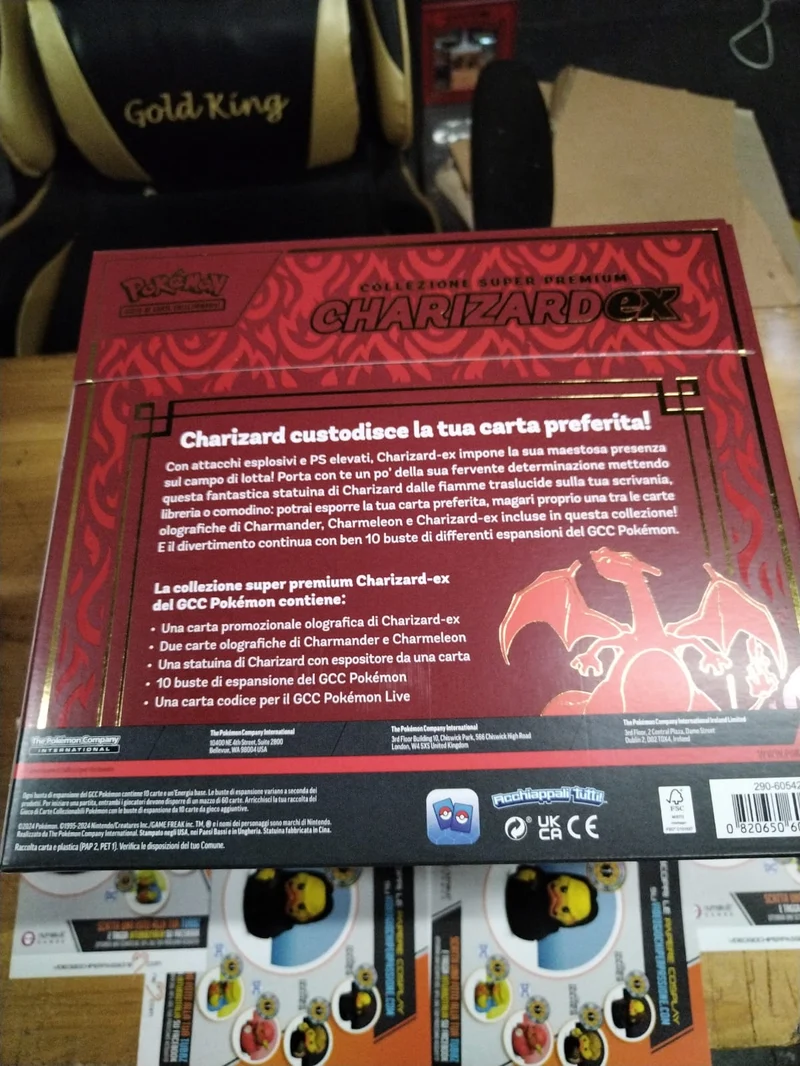 Pokemon Collezione Super Premium Charizard EX versione Italiana