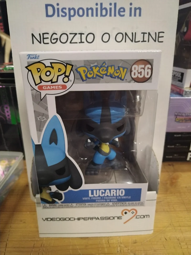 FUNKO POP! Pokemon LUCARIO 856