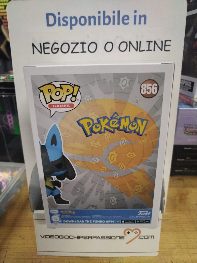 FUNKO POP! Pokemon LUCARIO 856