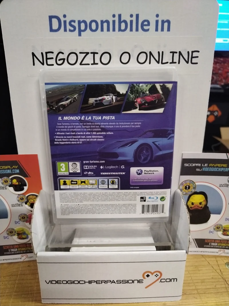 GRAN TURISMO 6 PS3 (usato)(versione italiana)