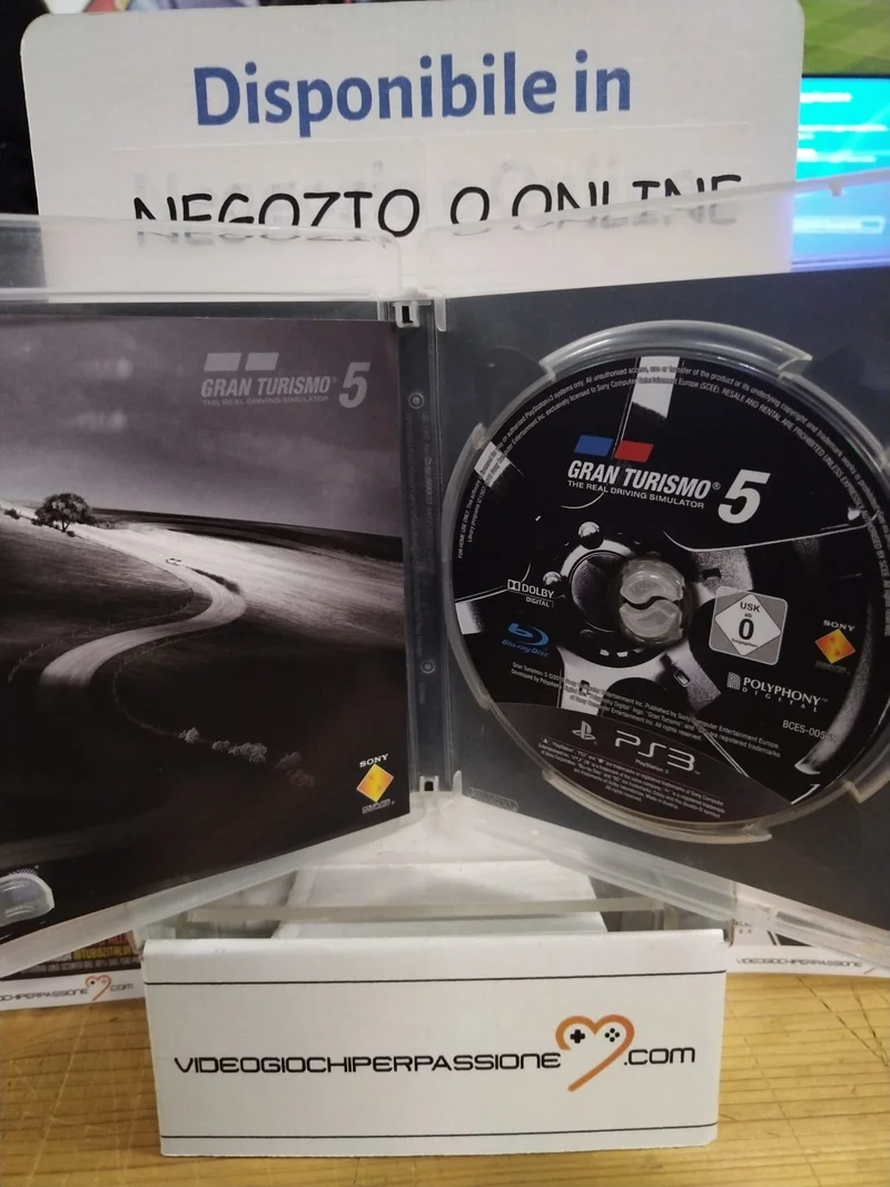 GRAN TURISMO 5 PS3 (usato)(versione italiana)