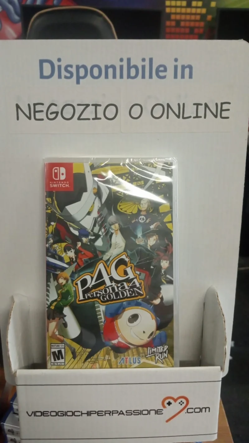 Limited Run - Shin Megami Tensei Persona 4 Golden - Nintendo Switch