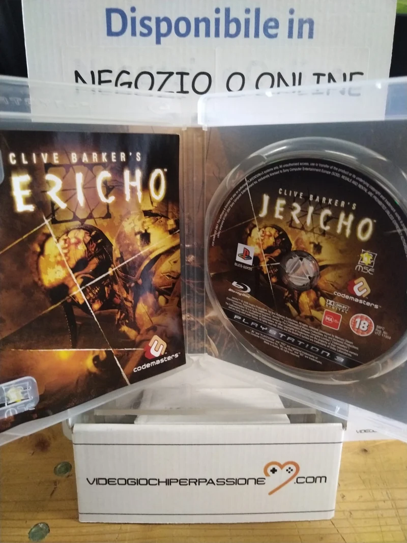 CLIVE BARKER'S JERICHO PS3 (usato garantito)(versione italiana)