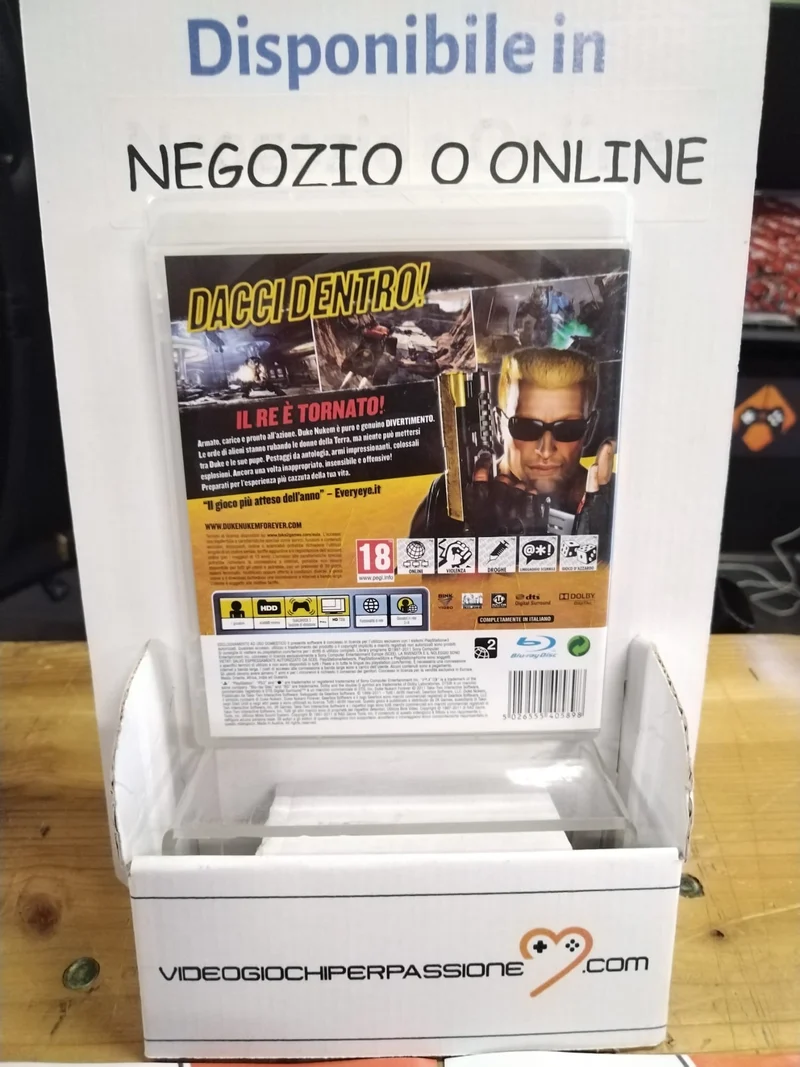 DUKE NUKEM FOREVER PS3 (usato garantito)(versione italiana)