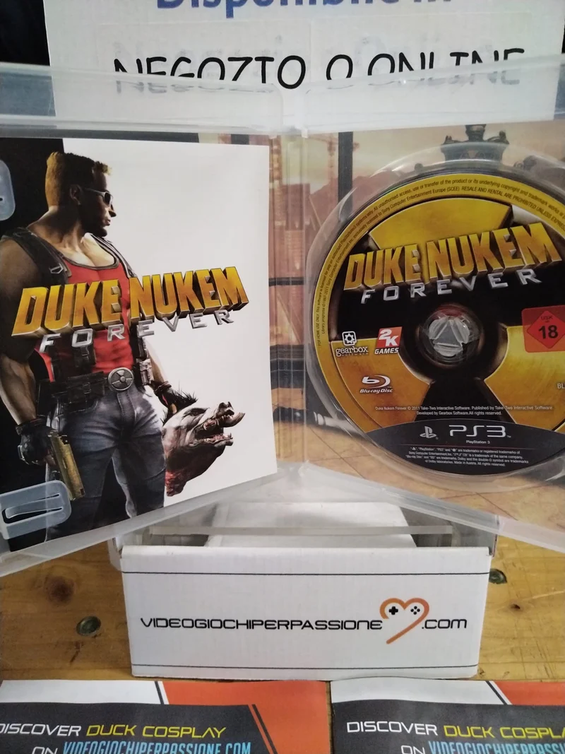 DUKE NUKEM FOREVER PS3 (usato garantito)(versione italiana)