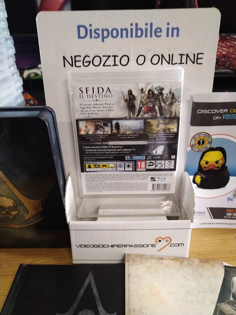ASSASSIN'S CREED 4 IV BLACK FLAG SKULL EDITION PS3 (usato garantito)(versione italiana)