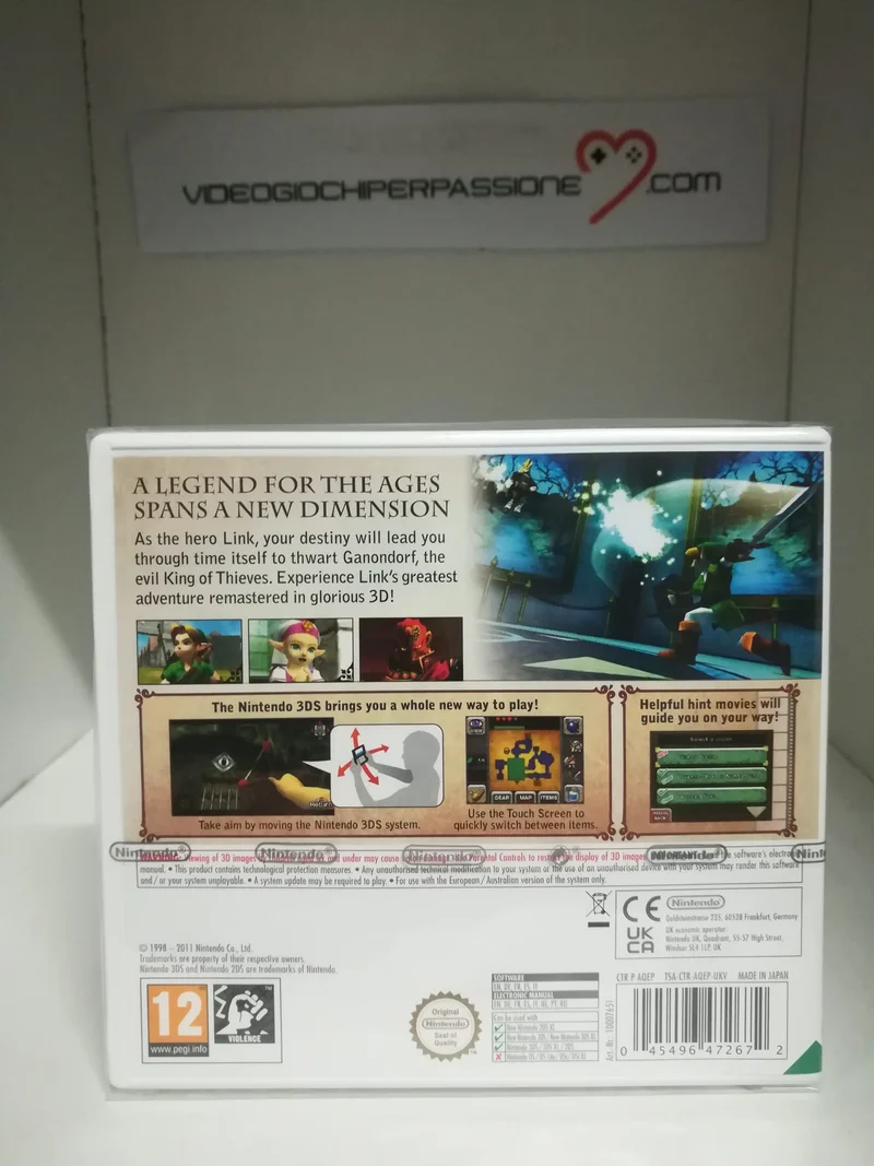 The Legend Of Zelda Ocarina Of Time 3D Select Nintendo 3DS Edizione Europea