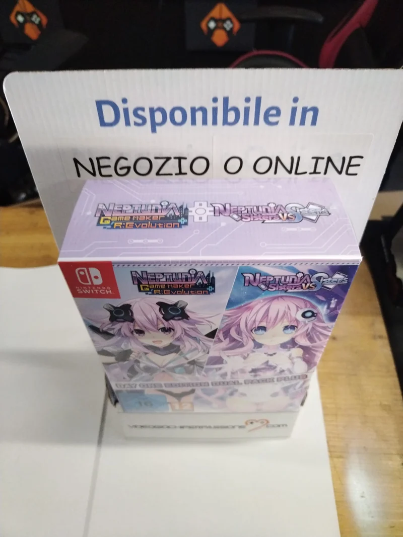 Neptunia Game Maker R:Evolution / Neptunia: Sisters VS Sisters - Day One Edition Dual Pack Plus (Nintendo Switch)