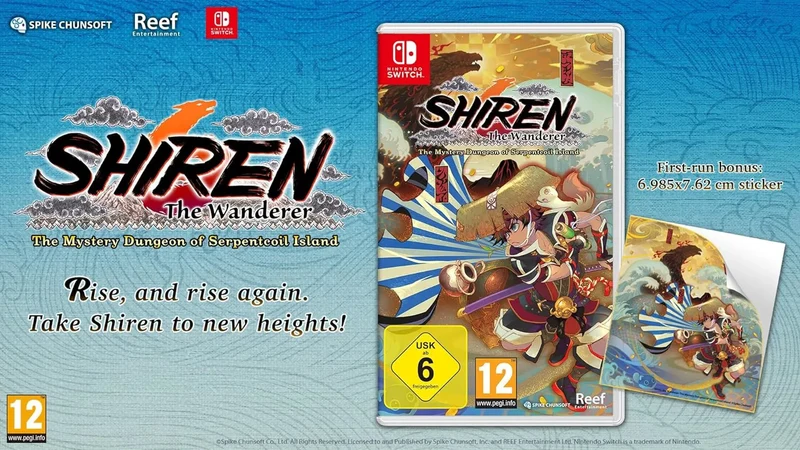 shiren the wanderer :the mystery dungeon of serpentcoil island NINTENDO SWITCH