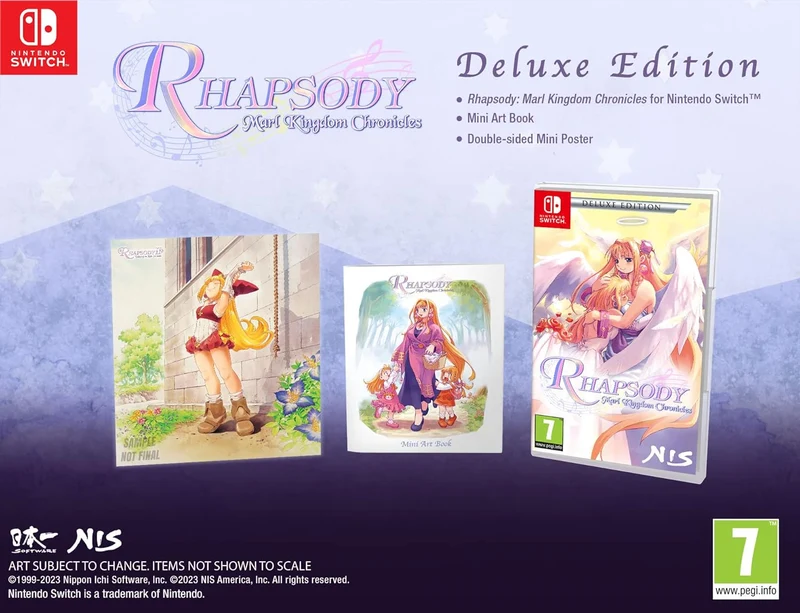 Rhapsody Marl Kingdom Chronicles Deluxe Edition Nintendo Switch Edizione Europea