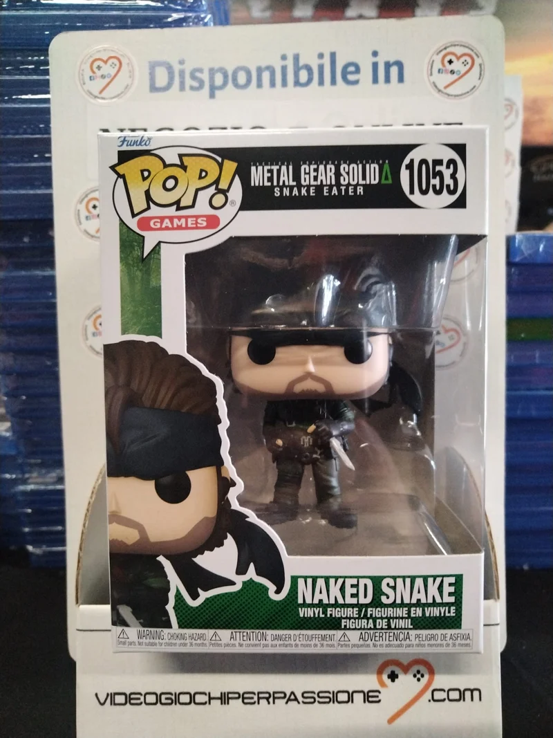 FUNKO POP Metal Gear Naked Snake - KONAMI