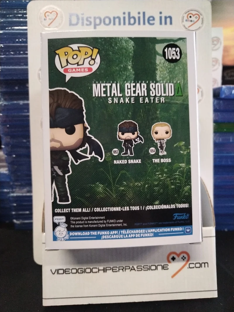FUNKO POP Metal Gear Naked Snake - KONAMI