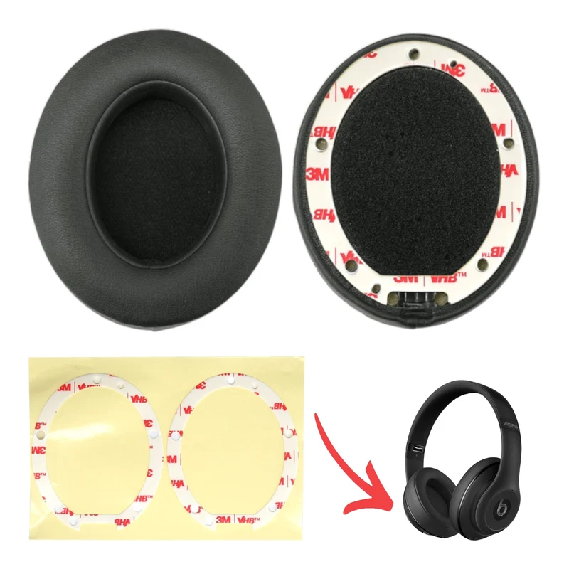 Beats By Dre Studio 2 2.0 Wired Wireless Ear Pad Pads Muffs Cushions Replacements - Parts