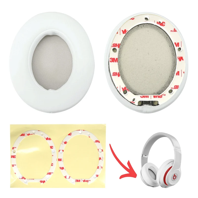 Beats By Dre Studio 2 2.0 Wired Wireless Ear Pad Pads Muffs Cushions Replacements - Parts