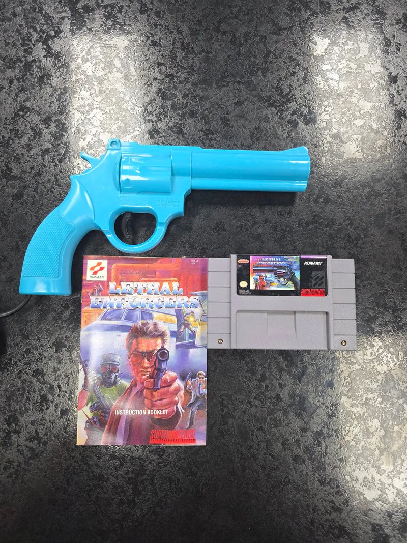 Lethal Enforcers Gun Bundle - Nintendo SNES