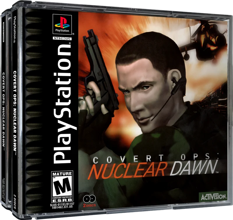 Covert Ops Nuclear Dawn - Sony PlayStation 1 (PS1)
