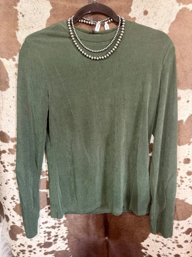 Forest Luxe Basic Top