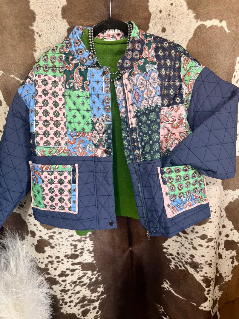 Patchwork Quilted Jacket