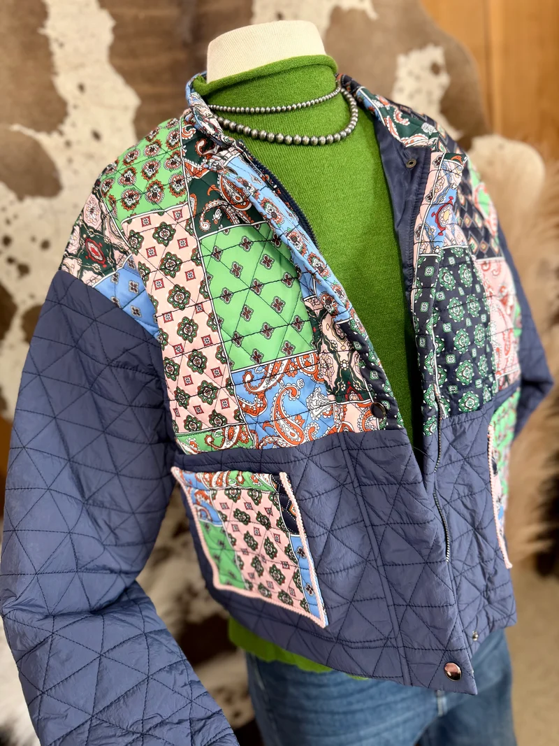 Patchwork Quilted Jacket