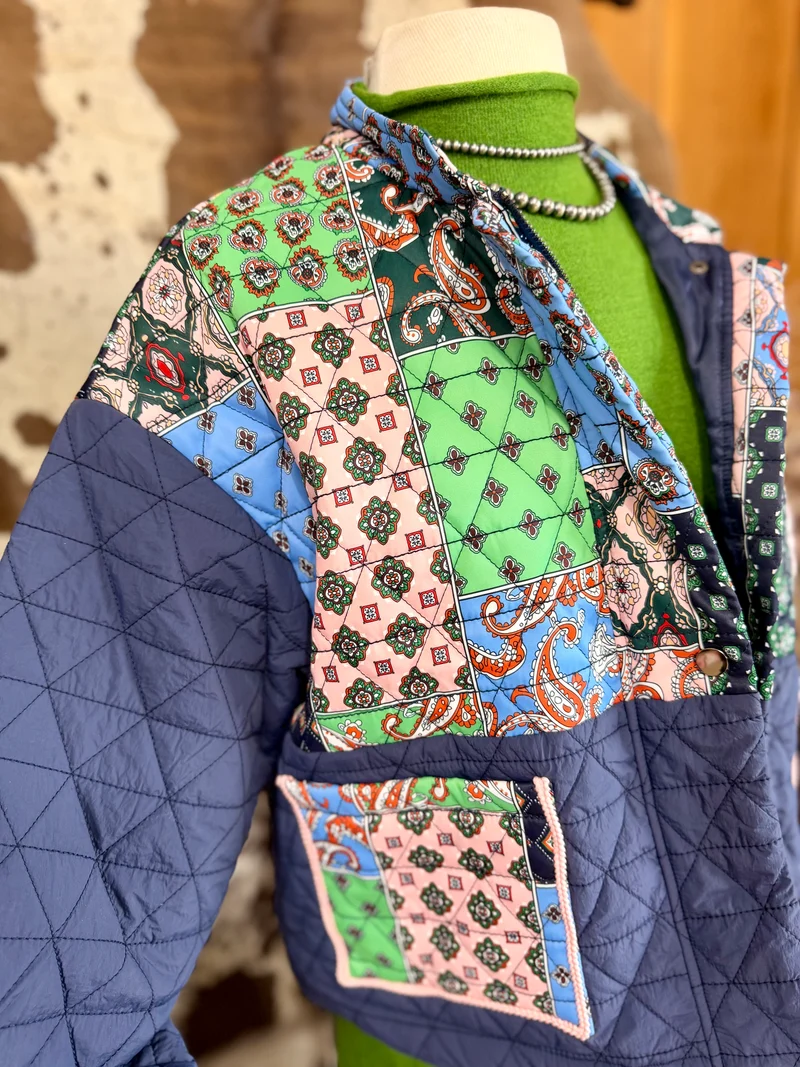 Patchwork Quilted Jacket