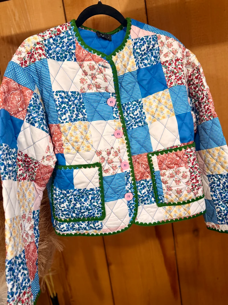 Patchwork Quilted Jacket