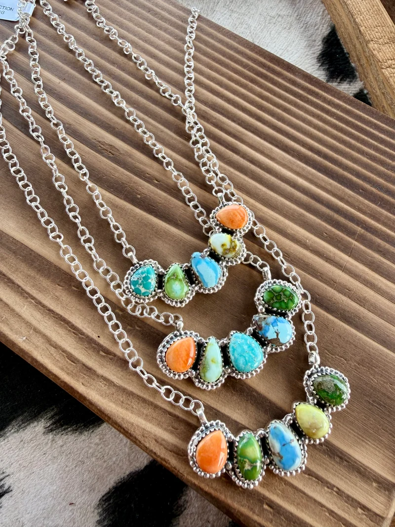 Mixed Stone Necklace