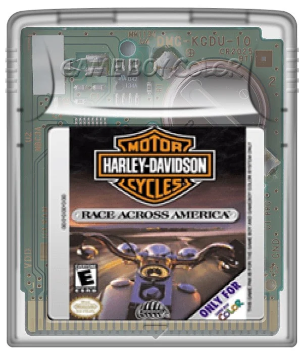 Harley Davidson Race Across America - Nintendo Game Boy Color