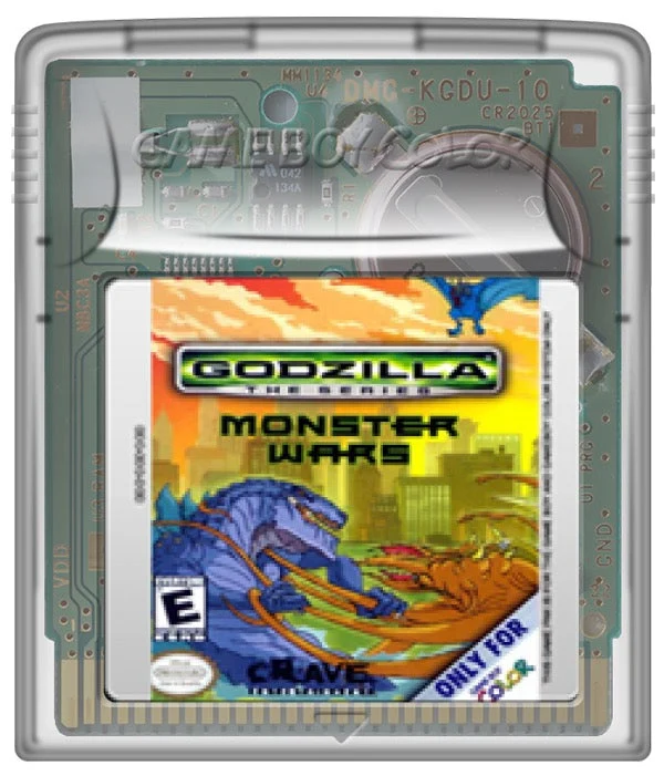 Godzilla Monster Wars - Nintendo Game Boy Color