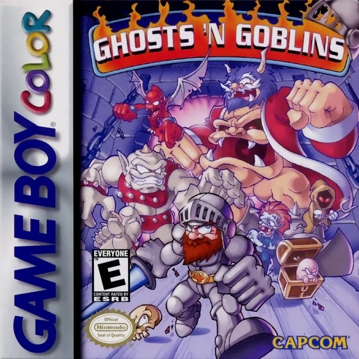 Ghosts 'n Goblins - Nintendo Game Boy Color