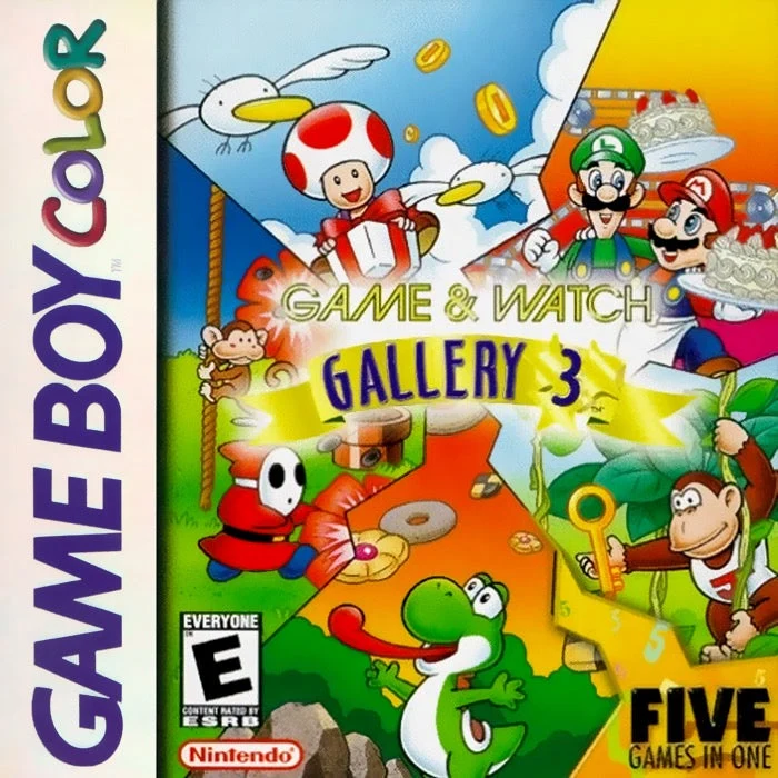 Game and Watch Gallery 3 - Nintendo Game Boy Color