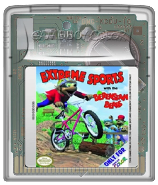 Extreme Sports with the Berenstain Bears - Nintendo Game Boy Color