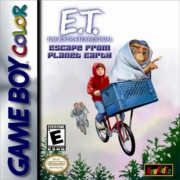 ET the Extra Terrestrial Escape from Planet Earth - Nintendo Game Boy Color