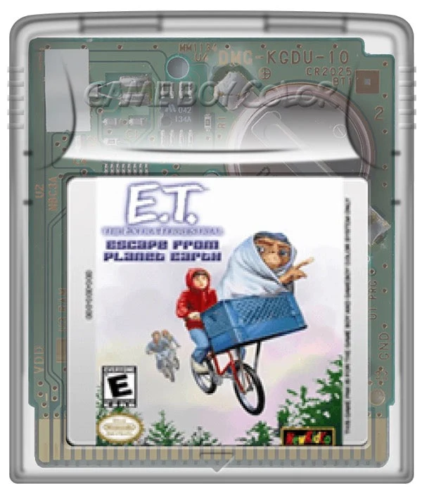 ET the Extra Terrestrial Escape from Planet Earth - Nintendo Game Boy Color