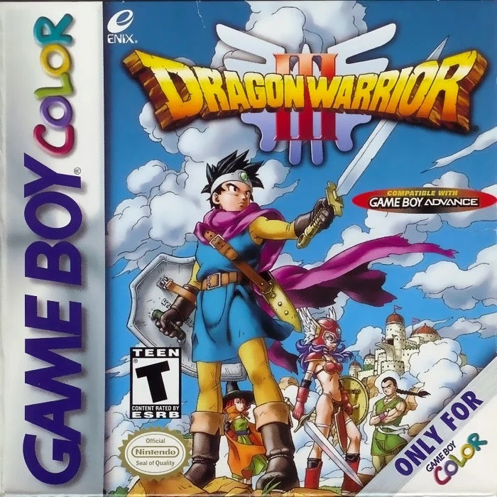 Dragon Warrior III - Nintendo Game Boy Color