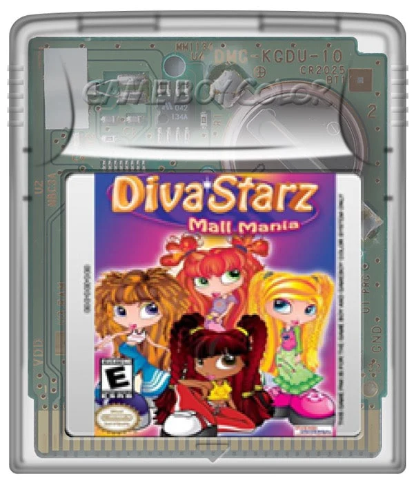 Diva Starz Mall Mania - Nintendo Game Boy Color